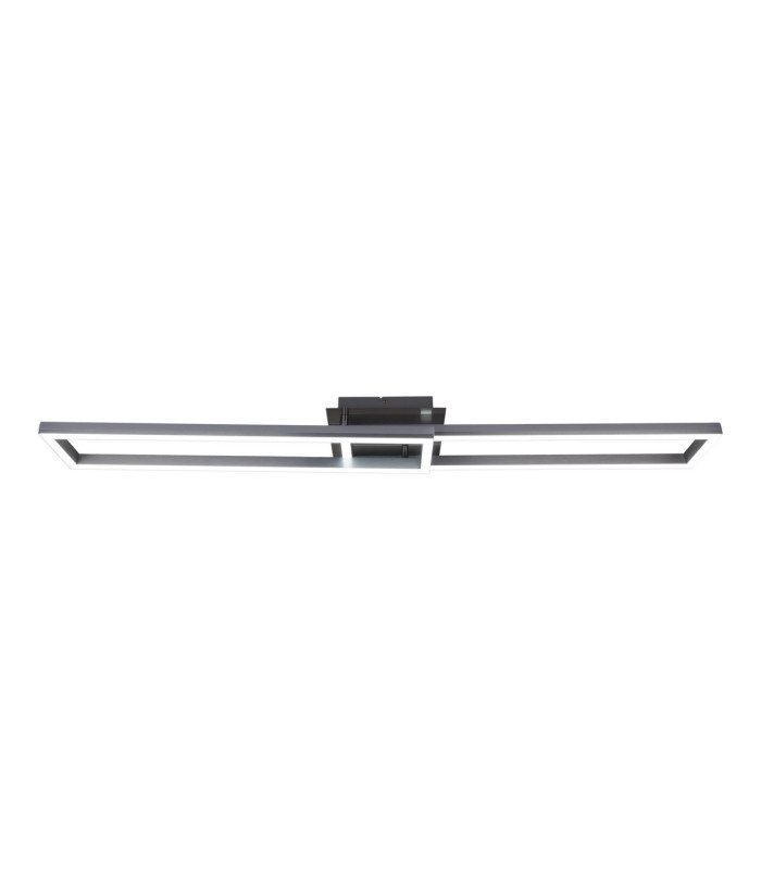 Bantry Dimmable LED CCT Flush Ceiling Light Aluminium 2700-6600K Remote Control Timer Function-6