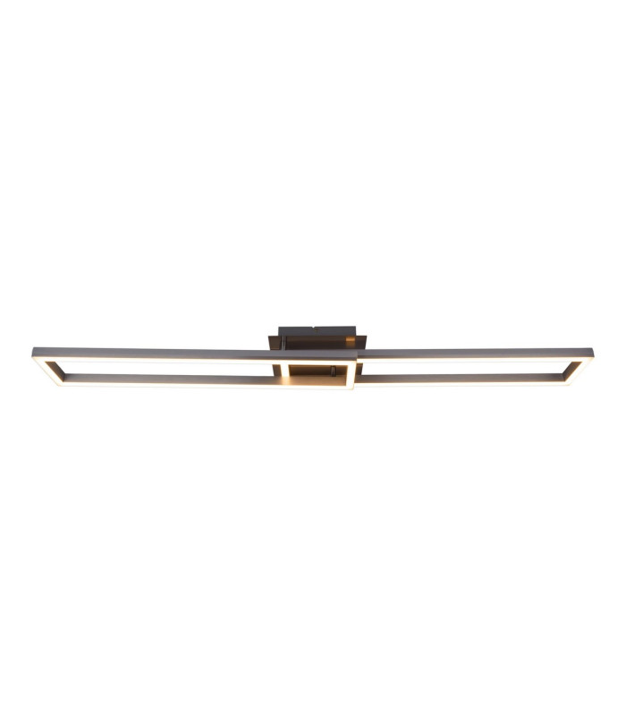 Bantry Dimmable LED CCT Flush Ceiling Light Aluminium 2700-6600K Remote Control Timer Function-7