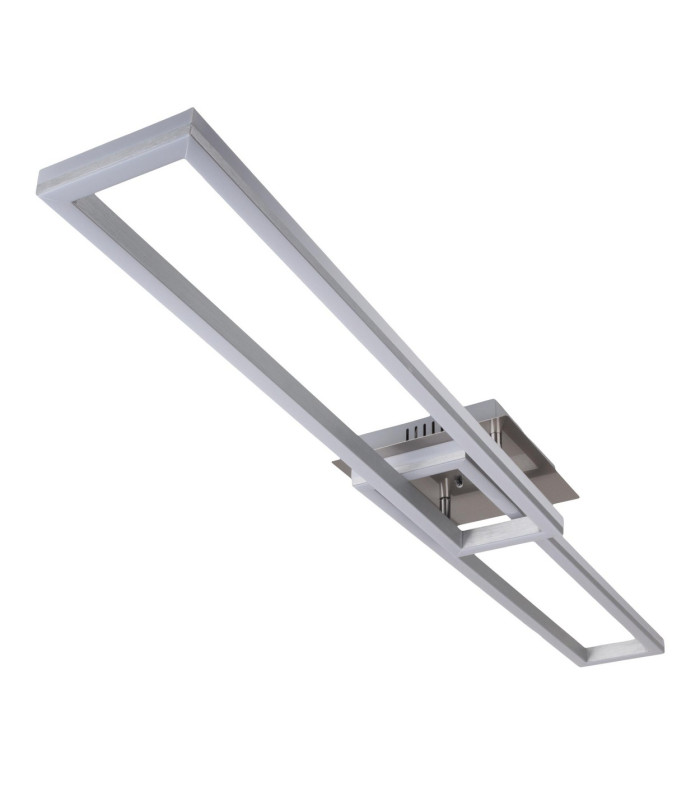 Bantry Dimmable LED CCT Flush Ceiling Light Aluminium 2700-6600K Remote Control Timer Function-8