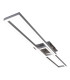 Bantry Dimmable LED CCT Flush Ceiling Light Aluminium 2700-6600K Remote Control Timer Function-11