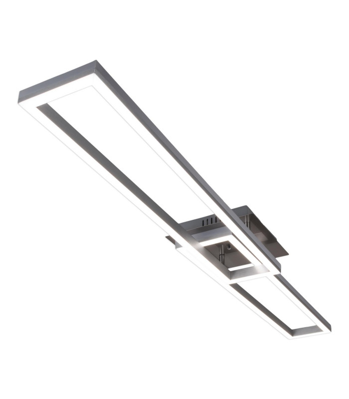 Bantry Dimmable LED CCT Flush Ceiling Light Aluminium 2700-6600K Remote Control Timer Function-11
