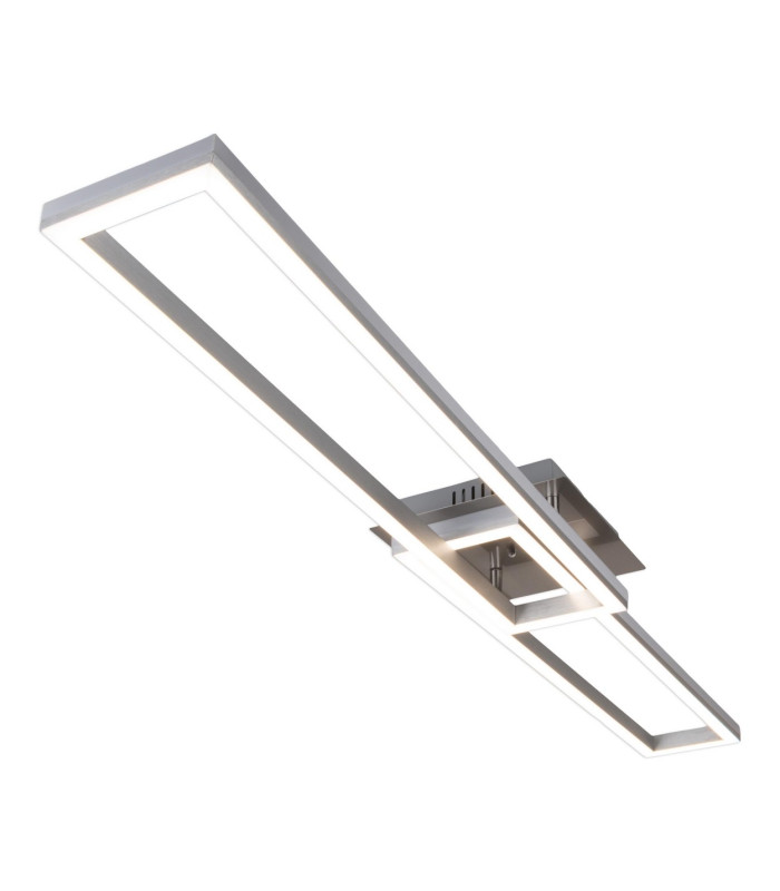 Bantry Dimmable LED CCT Flush Ceiling Light Aluminium 2700-6600K Remote Control Timer Function-12