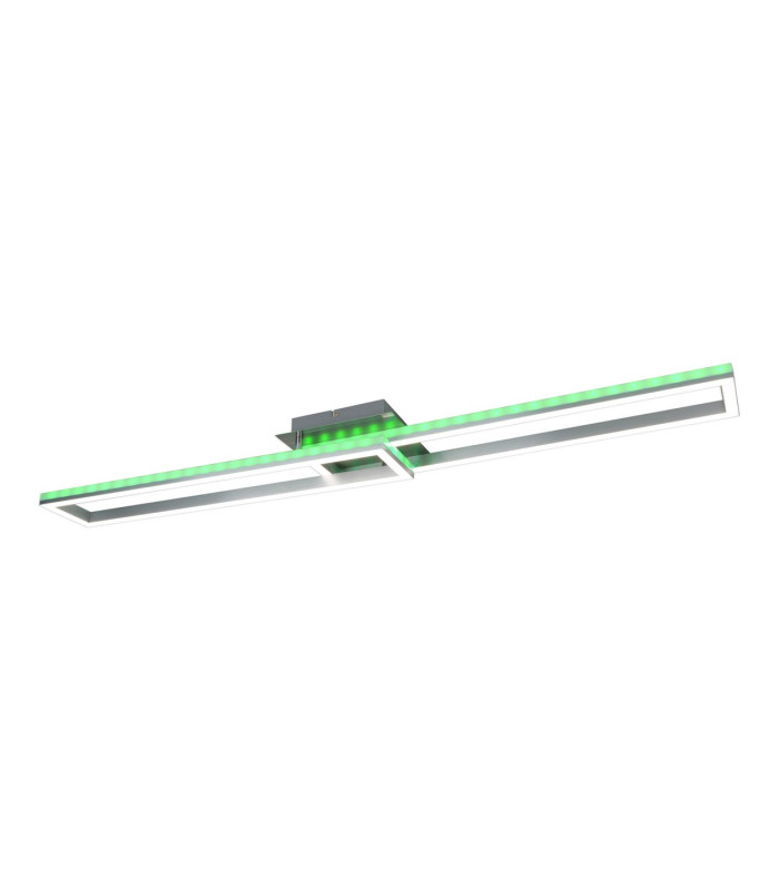 Bantry Dimmable LED CCT Flush Ceiling Light Aluminium 2700-6600K Remote Control Timer Function-15