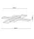 Bantry Dimmable LED CCT Flush Ceiling Light Aluminium 2700-6500K Remote Control Timer Function-4