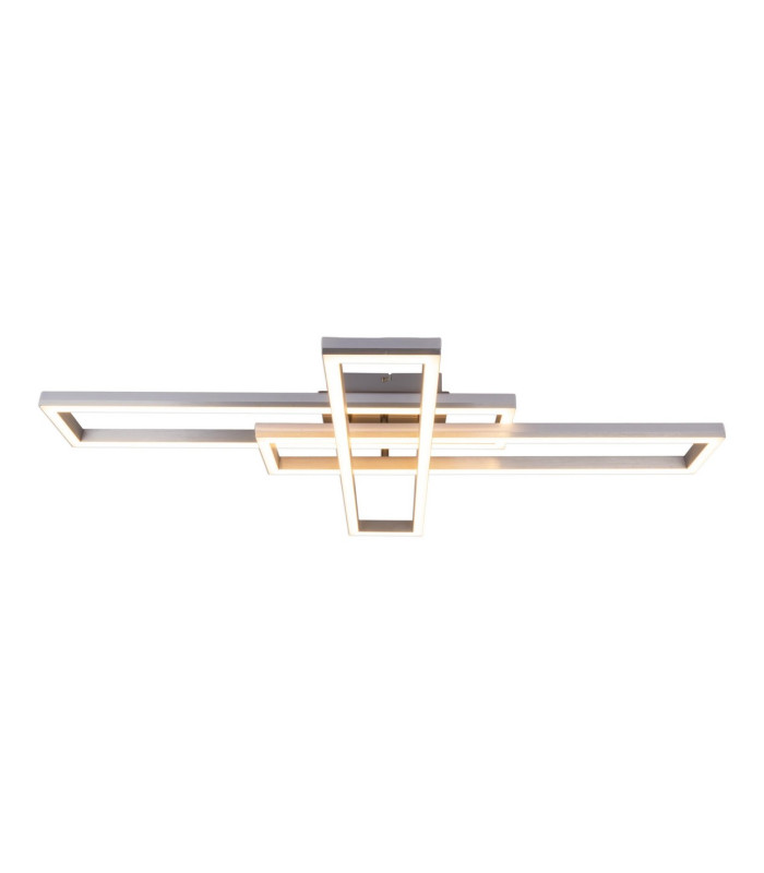 Bantry Dimmable LED CCT Flush Ceiling Light Aluminium 2700-6500K Remote Control Timer Function-5