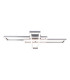 Bantry Dimmable LED CCT Flush Ceiling Light Aluminium 2700-6500K Remote Control Timer Function-6