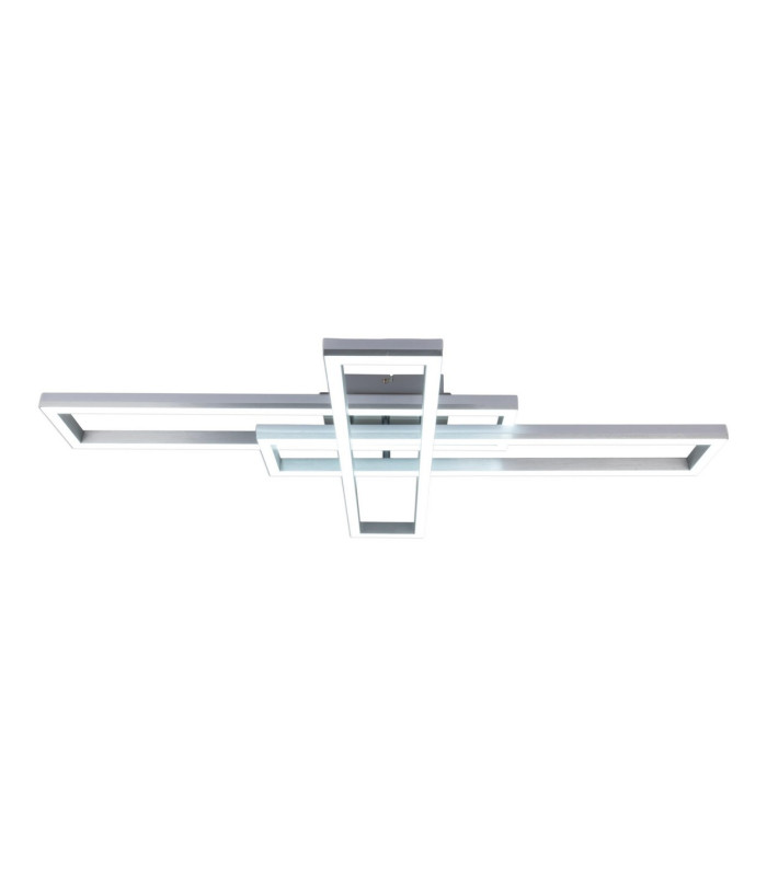 Bantry Dimmable LED CCT Flush Ceiling Light Aluminium 2700-6500K Remote Control Timer Function-7
