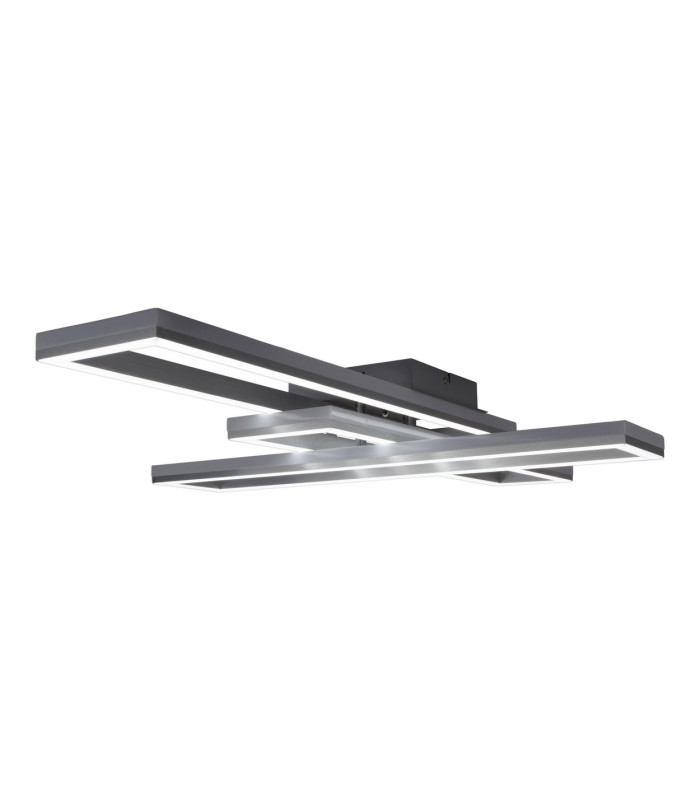 Bantry Dimmable LED CCT Flush Ceiling Light Aluminium 2700-6500K Remote Control Timer Function-14
