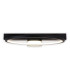 Cimo Dimmable LED Flush Ceiling Light Black 3000K-14