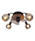 Fumoso Ceiling Spotlight Clusters Black 4xE14 Remote Control Timer Function-4