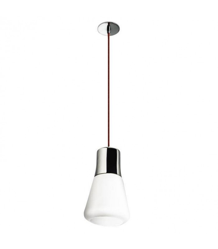 1 Light Ceiling Pendant Chrome, E27 - 1