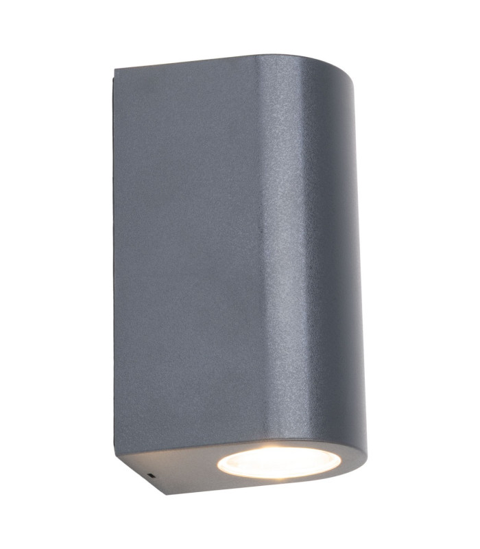 Alecto Outdoor Up Down Wall Lamp Black 2xGU10 IP44-7
