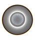 Redona Dimmable Integrated LED Semi Flush Ceiling Light Black 3000-6500K Remote Control-6