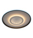 Redona Dimmable Integrated LED Semi Flush Ceiling Light Black 3000-6500K Remote Control-12
