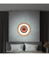 Livana Dimmable CCT Integrated LED Semi Flush Ceiling Light Black 3000-6500K Remote Control-6