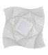 Liora Dimmable Integrated LED Semi Flush Ceiling Light White 3000-6500K Remote Control-1