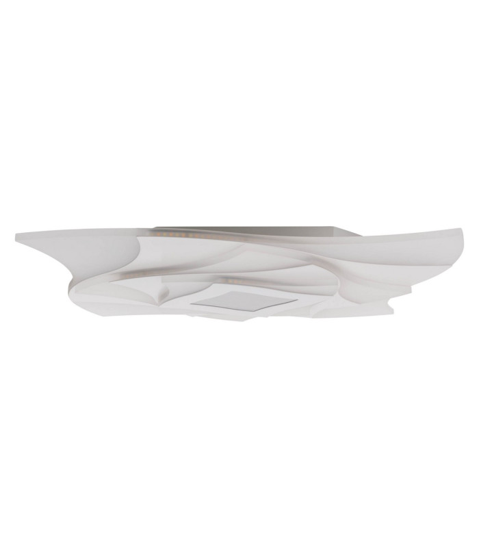 Liora Dimmable Integrated LED Semi Flush Ceiling Light White 3000-6500K Remote Control-11