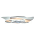 Liora Dimmable Integrated LED Semi Flush Ceiling Light White 3000-6500K Remote Control-14