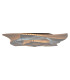 Liora Dimmable Integrated LED Semi Flush Ceiling Light White 3000-6500K Remote Control-15