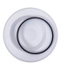 Malea Dimmable Integrated LED Semi Flush Ceiling Light Black 3000-6500K Remote Control-1