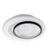 Malea Dimmable Integrated LED Semi Flush Ceiling Light Black 3000-6500K Remote Control-7
