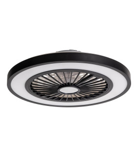 Arioso Dimmable LED CCT Ceiling Fan Black 3000-6500K Remote Control Timer Function-1