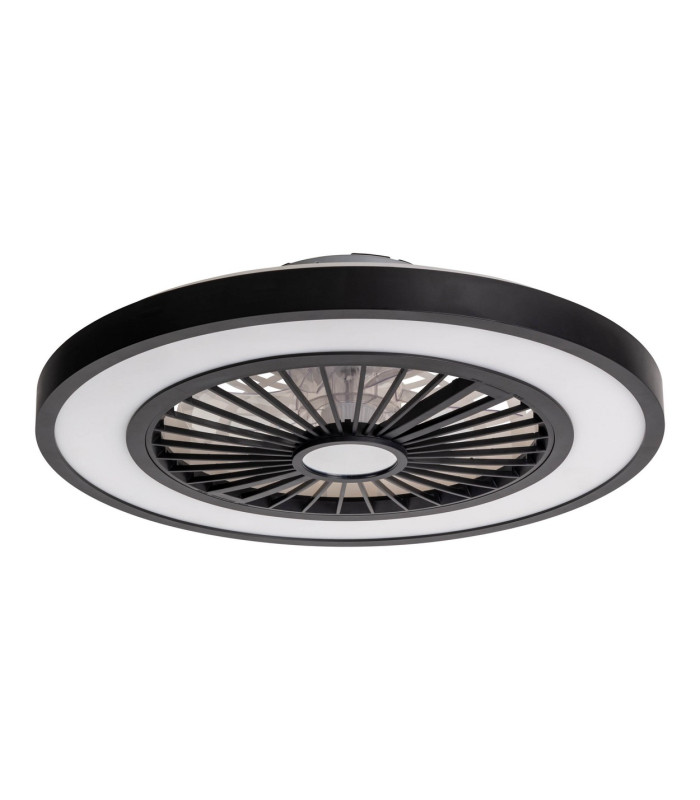 Arioso Dimmable LED CCT Ceiling Fan Black 3000-6500K Remote Control Timer Function-1