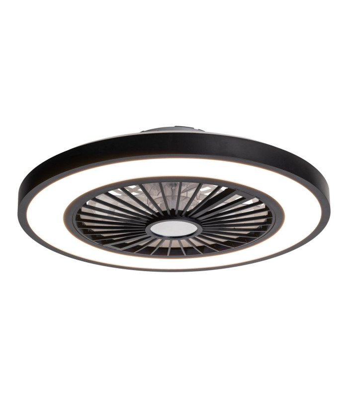 Arioso Dimmable LED CCT Ceiling Fan Black 3000-6500K Remote Control Timer Function-6