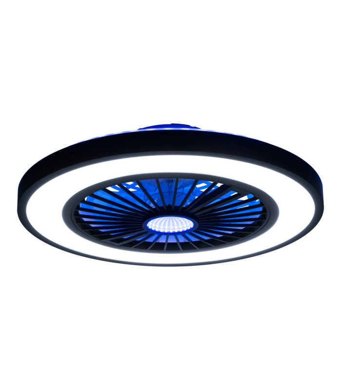 Arioso Dimmable LED CCT Ceiling Fan Black 3000-6500K Remote Control Timer Function-7