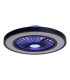 Arioso Dimmable LED CCT Ceiling Fan Black 3000-6500K Remote Control Timer Function-8