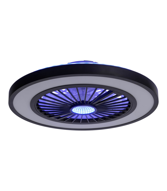 Arioso Dimmable LED CCT Ceiling Fan Black 3000-6500K Remote Control Timer Function-8