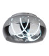 Malou Dimmable Integrated LED Semi Flush Ceiling Light Chrome 3000-6500K Remote Control-6