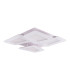 Simen Dimmable Integrated LED Semi Flush Ceiling Light White 3000-6500K Remote Control-1