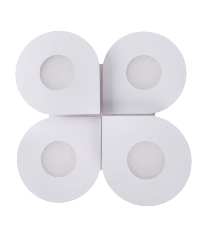 Smilla Dimmable Integrated LED Semi Flush Ceiling Light White 3000-6500K Remote Control-8