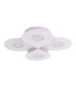 Smilla Dimmable Integrated LED Semi Flush Ceiling Light White 3000-6500K Remote Control-14