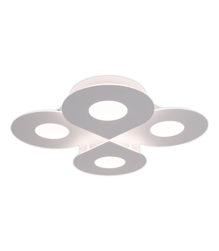 Smilla Dimmable Integrated LED Semi Flush Ceiling Light White 3000-6500K Remote Control-15