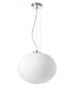 1 Light Globe Ceiling Pendant Satin Nickel, E27 - 1