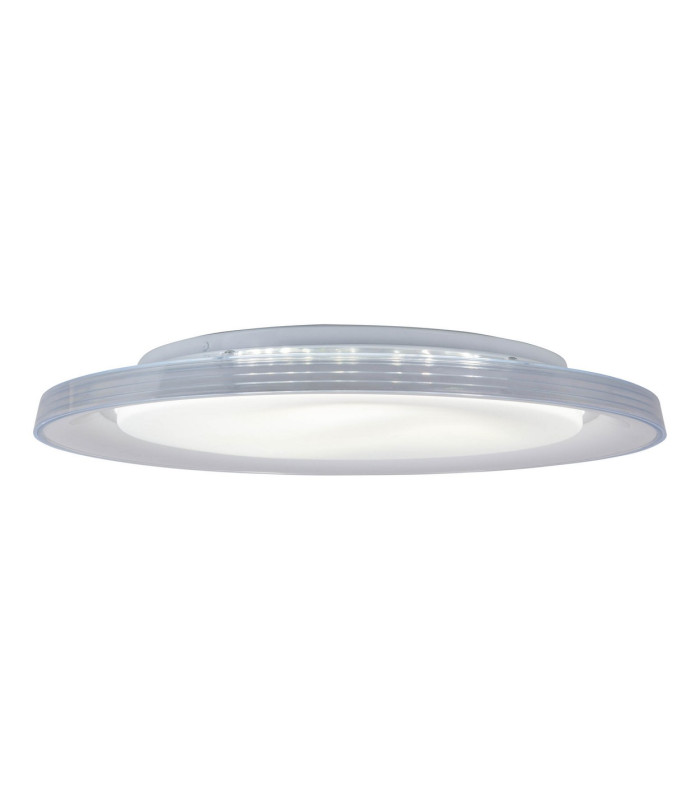 Claire Dimmable Integrated LED Semi Flush Ceiling Light White 3000-5000K Remote Control-5