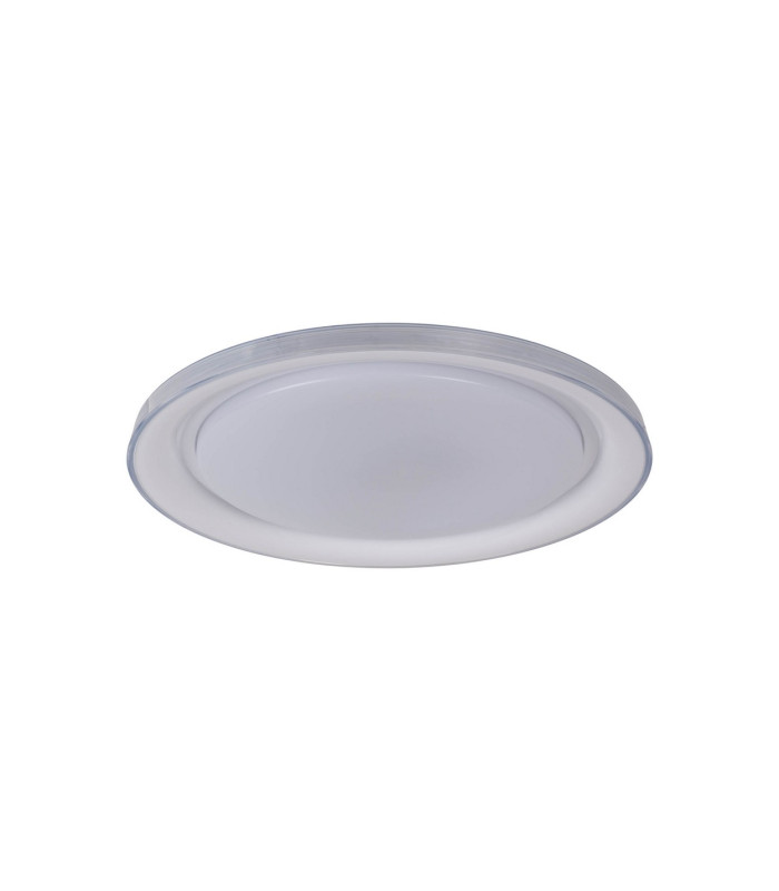 Claire Dimmable Integrated LED Semi Flush Ceiling Light White 3000-5000K Remote Control-8