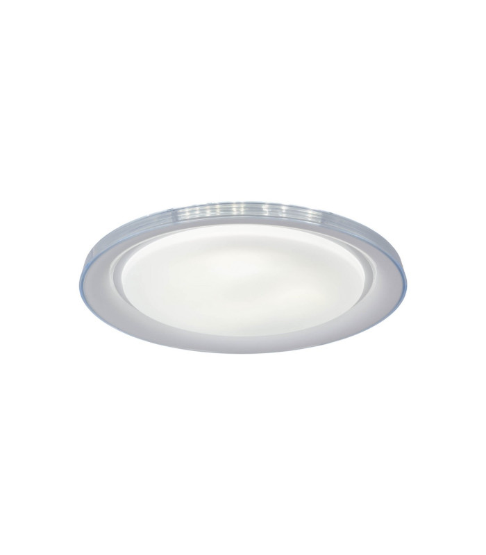 Claire Dimmable Integrated LED Semi Flush Ceiling Light White 3000-5000K Remote Control-9