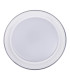 Claire Dimmable Integrated LED Semi Flush Ceiling Light White 3000-5000K Remote Control-12