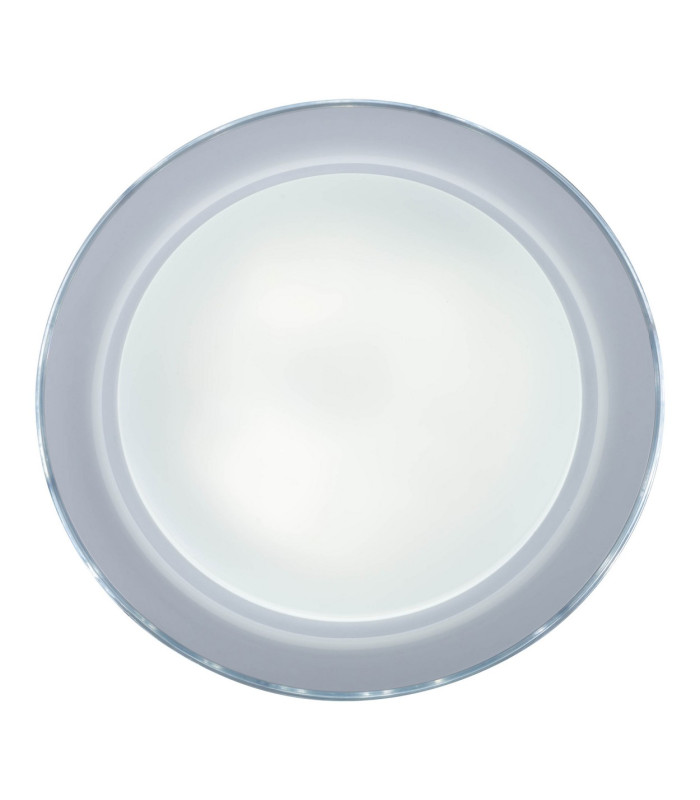 Claire Dimmable Integrated LED Semi Flush Ceiling Light White 3000-5000K Remote Control-13