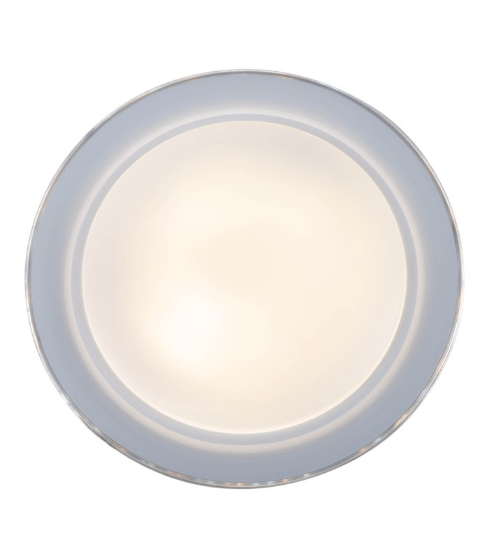 Claire Dimmable Integrated LED Semi Flush Ceiling Light White 3000-5000K Remote Control-14