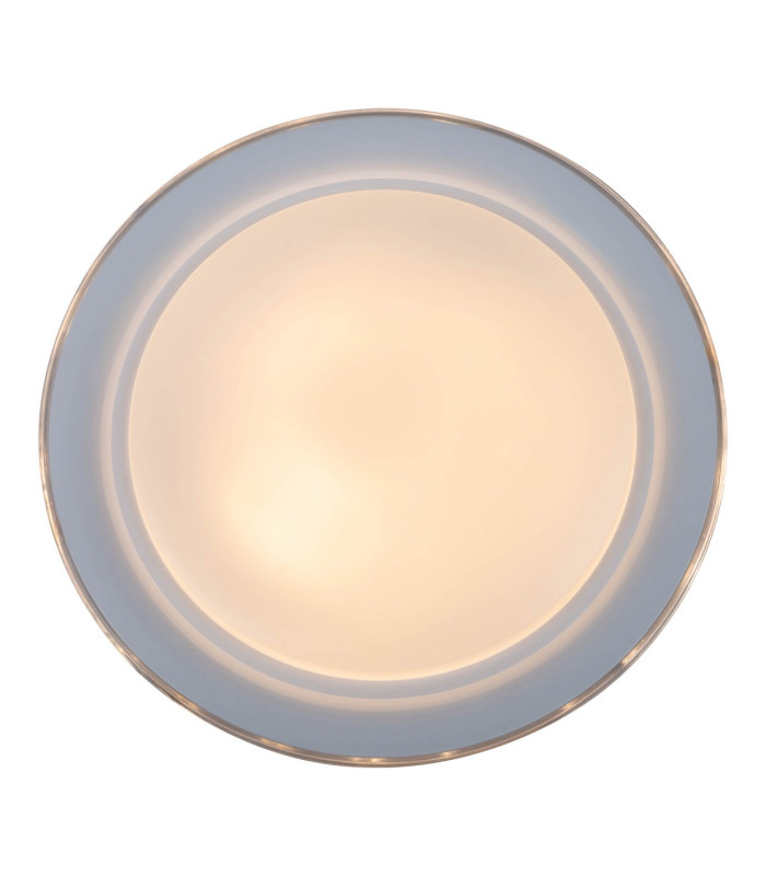 Claire Dimmable Integrated LED Semi Flush Ceiling Light White 3000-5000K Remote Control-15