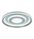 Doira Dimmable Integrated LED Semi Flush Ceiling Light White 3000-6500K Remote Control-4