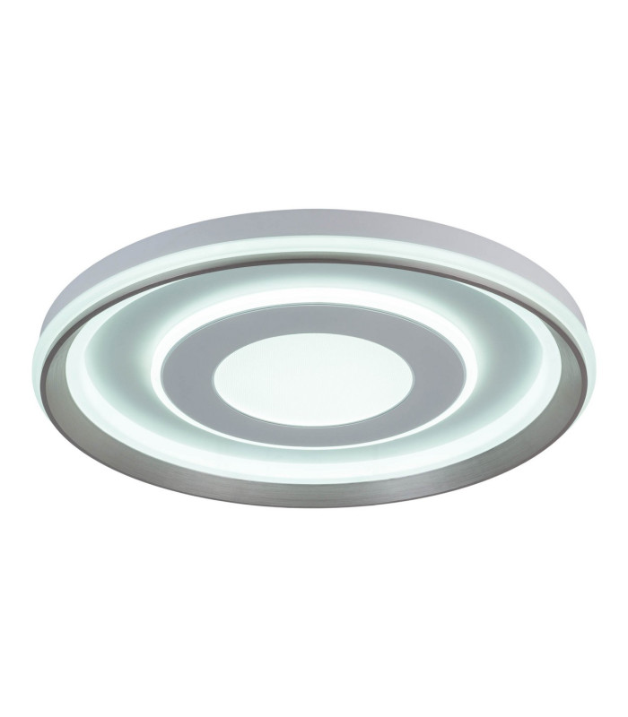 Doira Dimmable Integrated LED Semi Flush Ceiling Light White 3000-6500K Remote Control-4