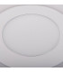 Doira Dimmable Integrated LED Semi Flush Ceiling Light White 3000-6500K Remote Control-10