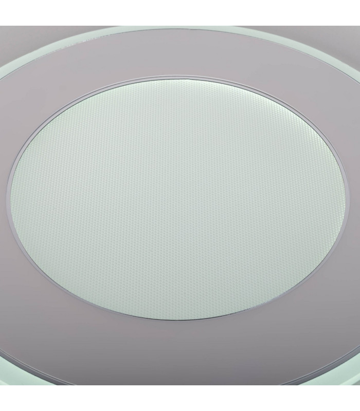 Doira Dimmable Integrated LED Semi Flush Ceiling Light White 3000-6500K Remote Control-11