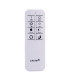 Doira Dimmable Integrated LED Semi Flush Ceiling Light White 3000-6500K Remote Control-14