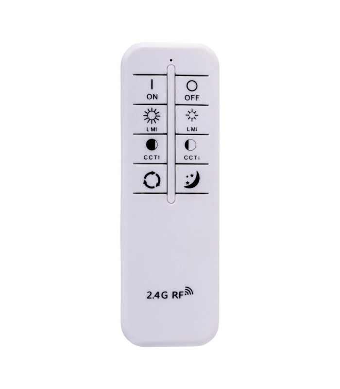 Doira Dimmable Integrated LED Semi Flush Ceiling Light White 3000-6500K Remote Control-14